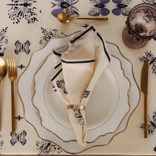 Servilletas Estampadas Renacer Lavanda - Set x 2