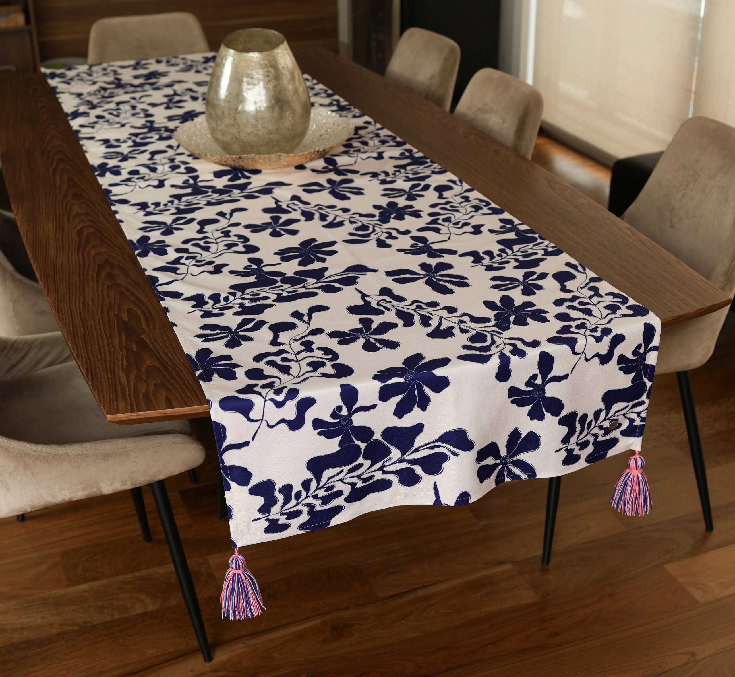 Camino de Mesa XL Gratitud Indigo Portada