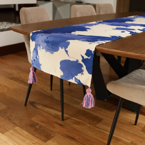 Camino de Mesa Alegria Indigo