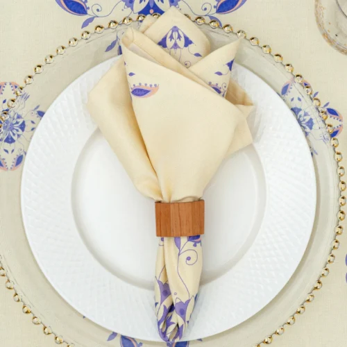 Servilletas Estampadas Tribu Indigo- Set x 2