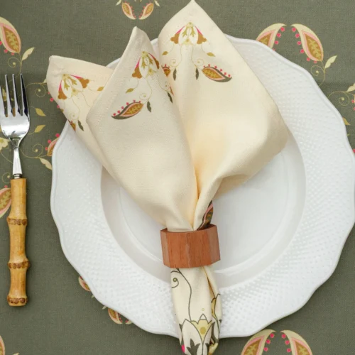 Servilletas Estampadas Tribu Olivo - Set x 2